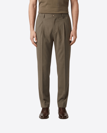 BRIGLIA 1949 PANTALONI CAMMELLO / 44 PANTALONI SARTORIALI COURMAYEUR
