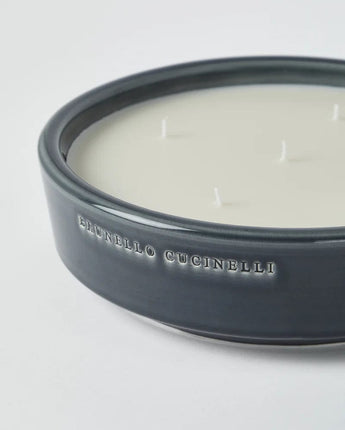 Brunello Cucinelli CANDELA UNI CANDELA EXTRA LARGE PROFUMATA IN VASO DI CERAMICA