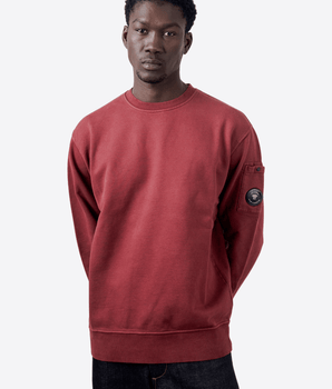 C.P. COMPANY FELPA FELPA IN COTONE GARZATO