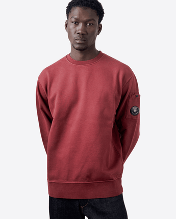 C.P. COMPANY FELPA FELPA IN COTONE GARZATO