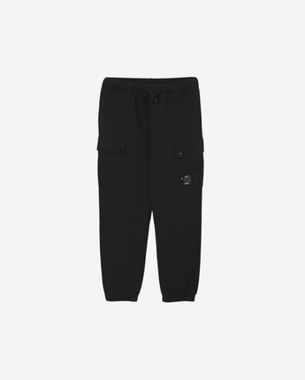 C.P. COMPANY PANTALONE NERO / 4A PANTALONI CARGO IN COTONE