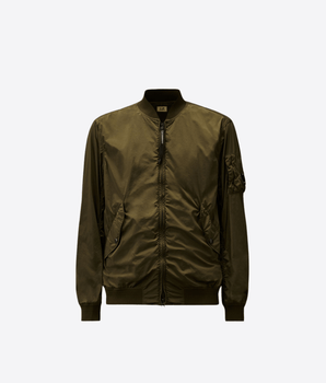 C.P. COMPANY VERDE / S GIACCA BOMBER NYCRA-R