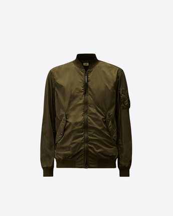 C.P. COMPANY VERDE / S GIACCA BOMBER NYCRA-R