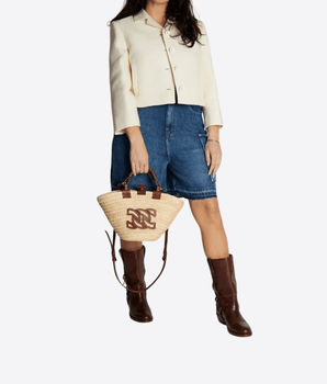 CASADEI Abbigliamento e accessori NATURALE / UNI BORSA TOTE PANARA