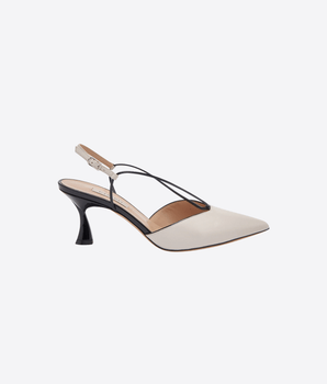 CASADEI SCARPE ECRU / 36.5 SLINGBACK ECRU'