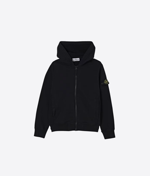 CB Bottazzo NERO / 8A FELPA CON CAPPUCCIO E ZIP