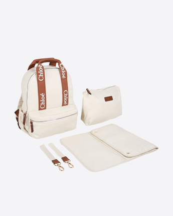 CHLOE Abbigliamento e accessori BIANCO / UNI ZAINO-BORSA PER IL CAMBIO