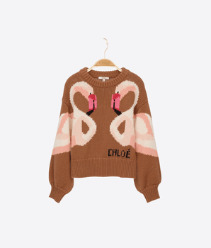 CHLOE MAGLIA MAGLIA IN MISTO LANA