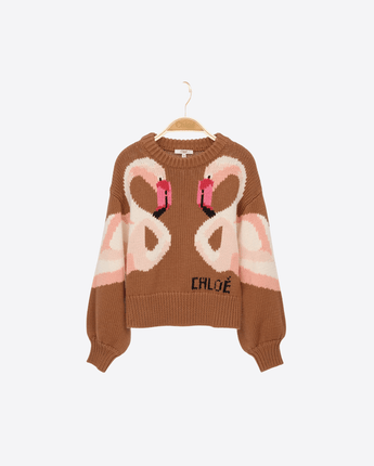 CHLOE MAGLIA MAGLIA IN MISTO LANA