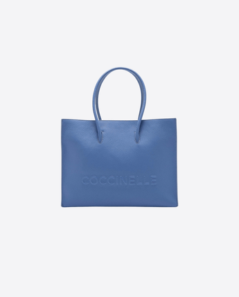 COCCINELLE AZZURRO COCCINELLE MYRTHA MAXI LOGO MEDIUM