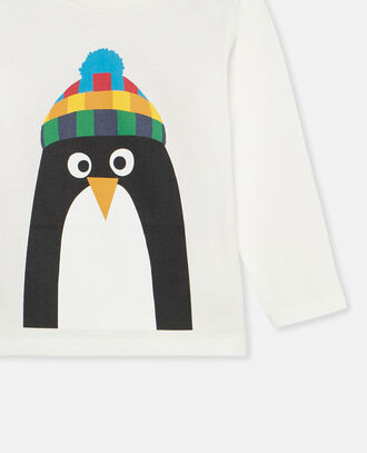 STELLA Mc CARTNEY | MAGLIA CON STAMPA PINGUINO