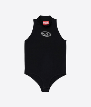 DIESEL BODY IN COTONE CON RICAMO OVAL D DIESEL