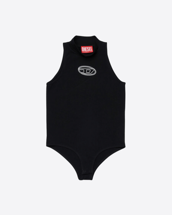 DIESEL BODY IN COTONE CON RICAMO OVAL D DIESEL