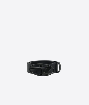 DIESEL CINTURA CINTURA IN PELLE DA 3CM CON FIBBIA OVAL D