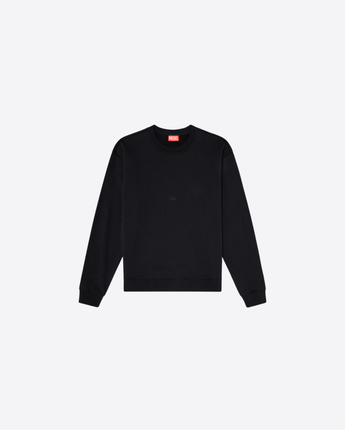 DIESEL FELPA FELPA IN COTONE CON MICRO RICAMO LOGO