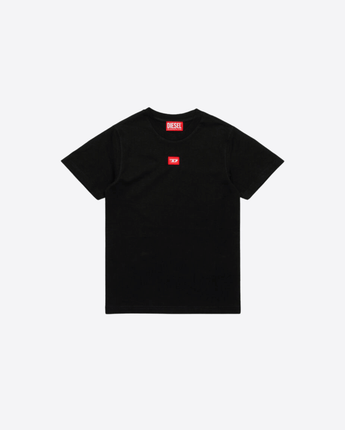 DIESEL T-SHIRT IN COTONE CON PATCH DIESEL