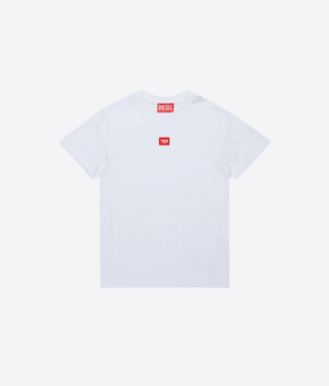 DIESEL T-SHIRT IN COTONE CON PATCH DIESEL