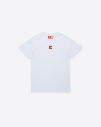 DIESEL T-SHIRT IN COTONE CON PATCH DIESEL