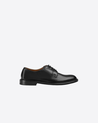 DOUCAL'S SCARPE STRINGATA IN PELLE NERO