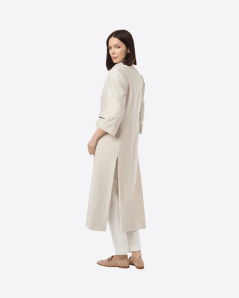 ELEVENTY Abbigliamento e accessori SABBIA / 40 SPOLVERINO QUATTRO BOTTONI
