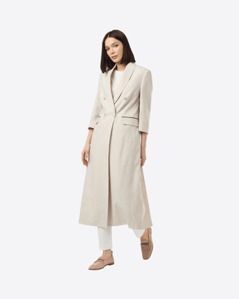 ELEVENTY Abbigliamento e accessori SABBIA / 40 SPOLVERINO QUATTRO BOTTONI