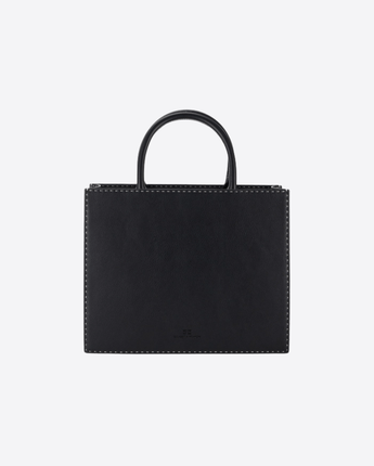 Elisabetta Franchi Abbigliamento e accessori NERO / UNI TOTE MEDIA CON IMPUNTURE A CONTRASTO