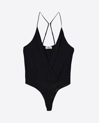 Elisabetta Franchi BODY IN GEORGETTE DI VISCOSA Elisabetta Franchi BO01461E2 110
