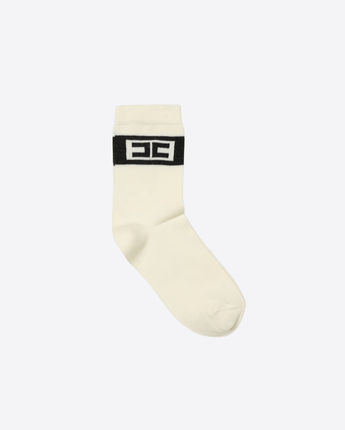 Elisabetta Franchi CALZA MILK / 34 CALZE CON LOGO