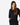 ELISABETTA FRANCHI MAGLIA TOP IN MAGLIA CON PAILLETTES
