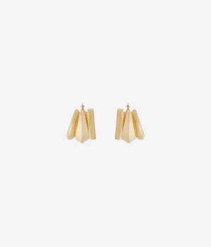 ELISABETTA FRANCHI ORECCHINI UNI ORECCHINI CON LOGO INCISO ELISABETTA FRANCHI