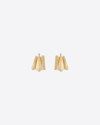 ELISABETTA FRANCHI ORECCHINI UNI ORECCHINI CON LOGO INCISO ELISABETTA FRANCHI