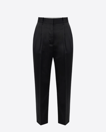 ELISABETTA FRANCHI PANTALONI PANTALONI IN RASO STRETCH