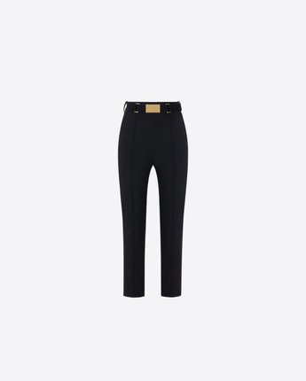 ELISABETTA FRANCHI PANTALONI PANTALONI IN TESSUTO TECNICO BIELASTICO