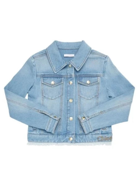 CHLOE' | GIACCA IN DENIM DI COTONE STRETCH