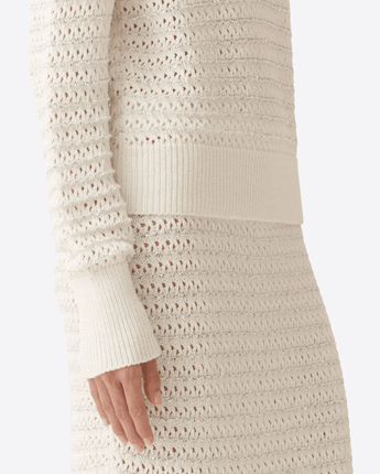 FABIANA FILIPPI Abbigliamento e accessori MAGLIA CON DETTAGLI IN LUREX