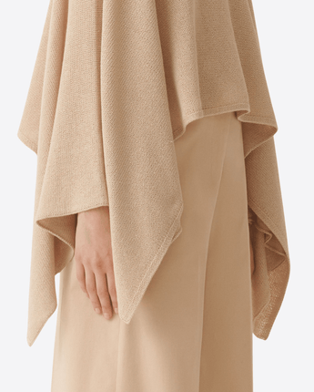 FABIANA FILIPPI Abbigliamento e accessori SABBIA / UNI CAPPA IN FILATO COTONE E LINO