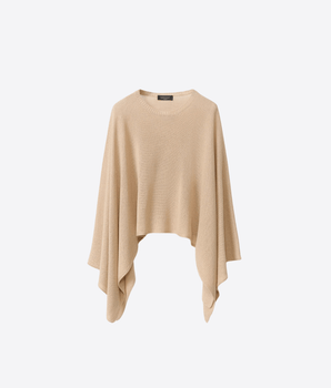 FABIANA FILIPPI Abbigliamento e accessori SABBIA / UNI CAPPA IN FILATO COTONE E LINO