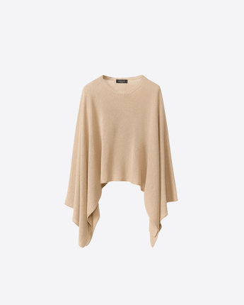 FABIANA FILIPPI Abbigliamento e accessori SABBIA / UNI CAPPA IN FILATO COTONE E LINO