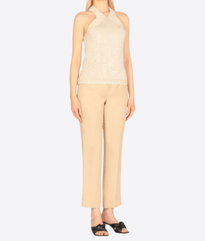FABIANA FILIPPI TOP IN MISTO COTONE