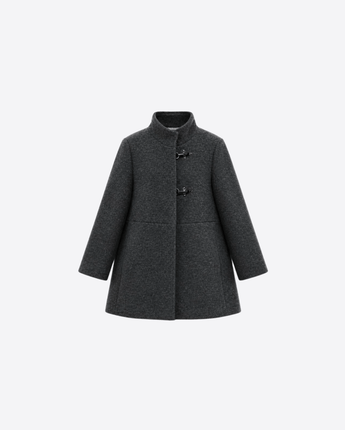 FAY CAPPOTTO CAPPOTTO IN LANA CON GANCIO ICONICO
