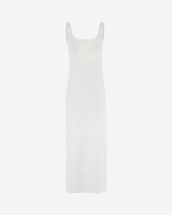 FISICO Abbigliamento e accessori BIANCO / XS ABITO LUNGO IN MICROFIBRA