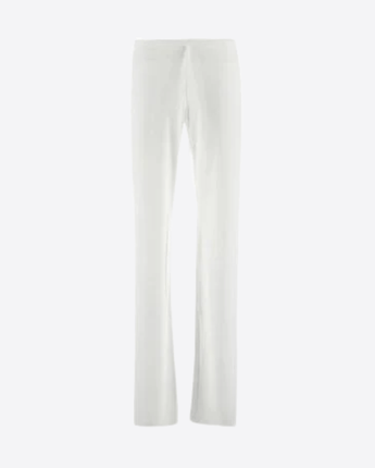 FISICO Abbigliamento e accessori BIANCO / XS PANTALONE A PALAZZO CON COULISSE IN VITA