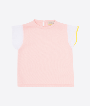 GENSAMI Abbigliamento e accessori GIROCOLLO CON ROUCHE A CONTRASTO