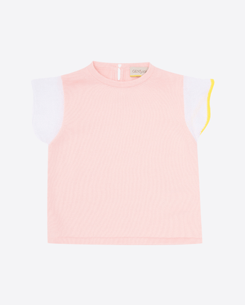 GENSAMI Abbigliamento e accessori GIROCOLLO CON ROUCHE A CONTRASTO