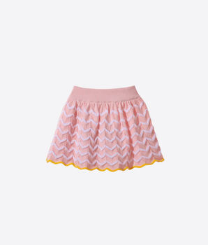 GENSAMI Abbigliamento e accessori ROSA / 12M GONNA HAPPY ZIGZAG