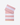 GENSAMI Abbigliamento e accessori ROSA / UNI COPERTINA CRYSTAL STRIPES