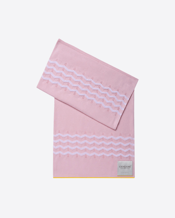 GENSAMI Abbigliamento e accessori ROSA / UNI COPERTINA HAPPY ZIG ZAG