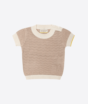 GENSAMI Abbigliamento e accessori SAND / 12M T-SHIRT IN MAGLIA
