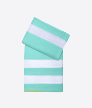 GENSAMI Abbigliamento e accessori VERDE ACQUA / UNI COPERTINA CRYSTAL STRIPES