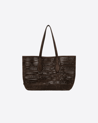 GIANNI CHIARINI BORSA MOKA / UNI SHOPPER MASHUP